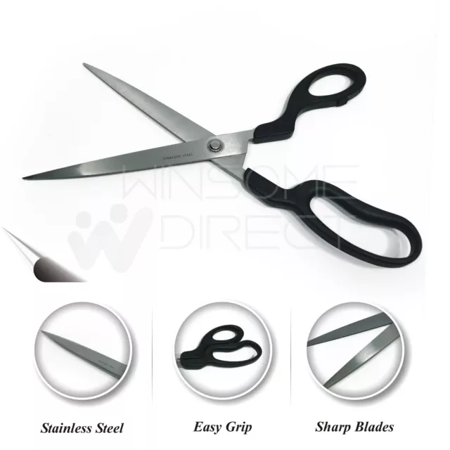 11" Stainless Steel Multi Purpose Scissor Paper Hanging Cutting Shears Scissors