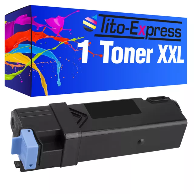 1x Toner-Patrone PlatinumSerie Black für Dell 2150 2150CN 2150CDN 2155 2155CN 21