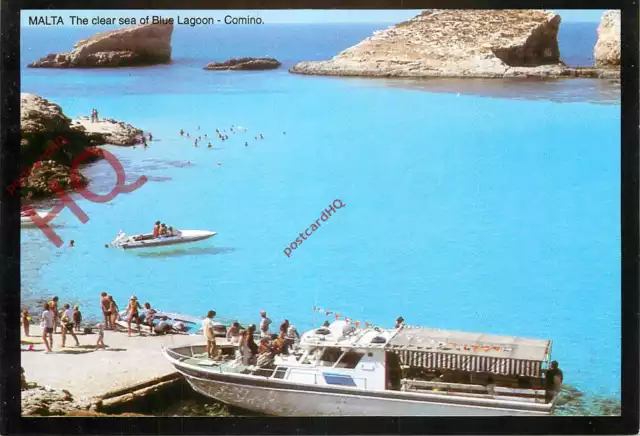 Picture Postcard::Malta, the Clear Sea of Blue Lagoon, Comino