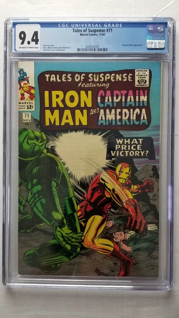 Tales of Suspense #71 CGC 9.4 NM      Titanium Man Appearance
