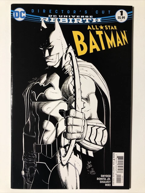 All star Batman 1 directors cut DC comics NM Snyder Romita Jr