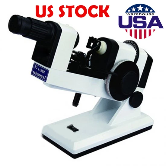 New Manual Lensmeter Lensometer Focimeter Optometry Prism Machine Test Lens Set