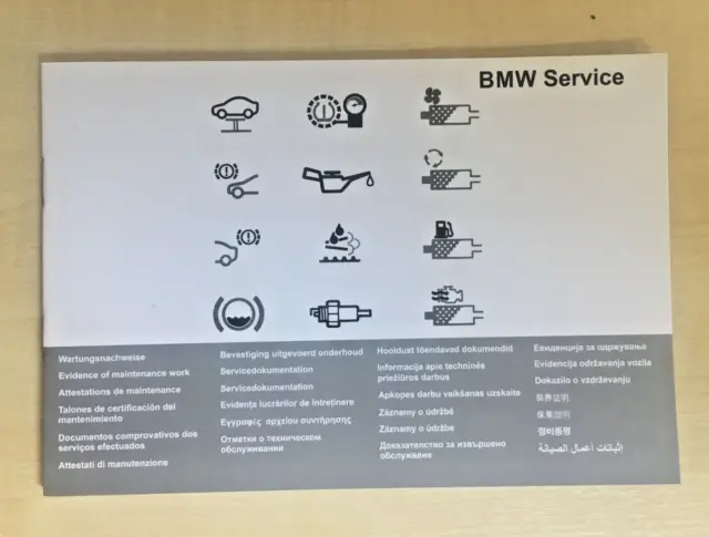 Bmw Service Book X5 50D Brand New Genuine For All Petrol & Diesel X1 X2 X3 X5