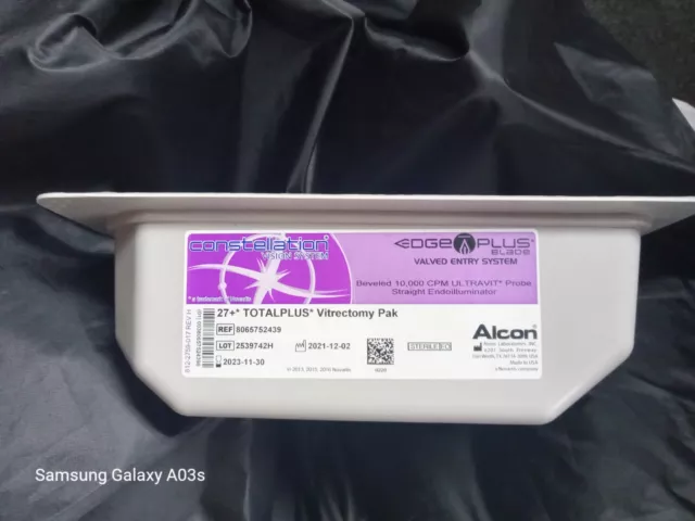 🇺🇸Alcon Constellation Vision 27+ Bevel TOTALPLUS  Vitrectomy Pak