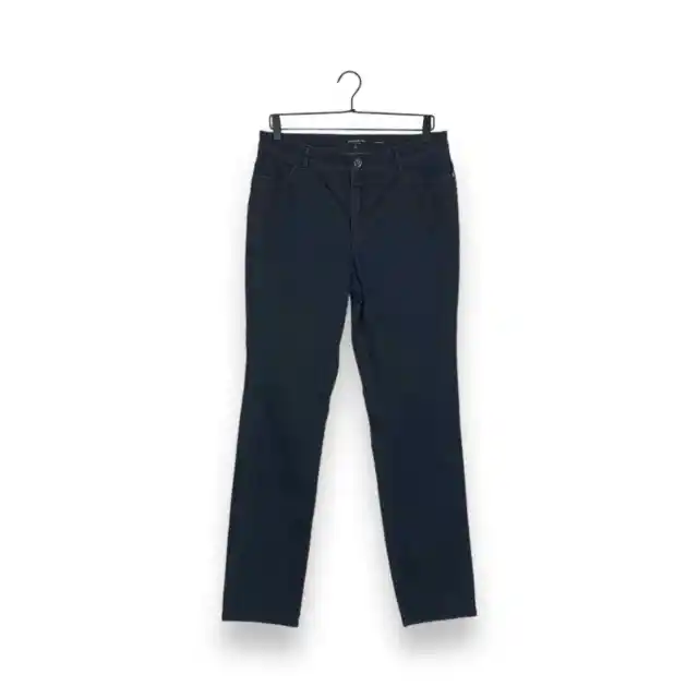 Lafayette 148 New York Stretch Cotton Thompson Slim Fit 5 Pocket Jean Pant