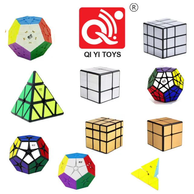 AU Stock Qiyi Pyraminx Megaminx Mirror Kilominx Magic Speed Puzzle Cube Xmas Toy