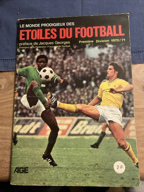VIGNETTES AGEDUCATIF 1974/75 EQUIPE BASTIA COMPLETE RARE NO PANINI