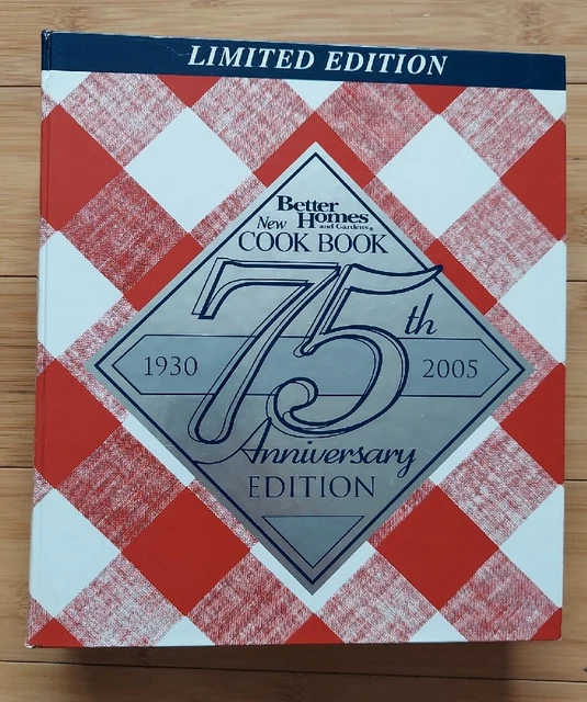 BETTER HOMES AND Gardens Cookbook 75th Anniversary Limited Edition 5