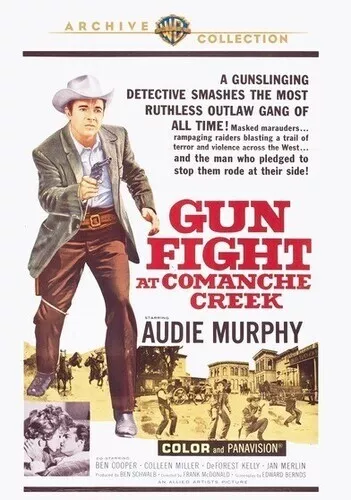 Gunfight at Comanche Creek DVD By Audie Murphy  with Ben Cooper  Colleen Miller