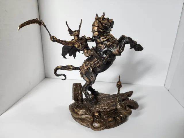 Franklin Mint Nightmare's Bane by Brom Bronze Sculpture /Statue