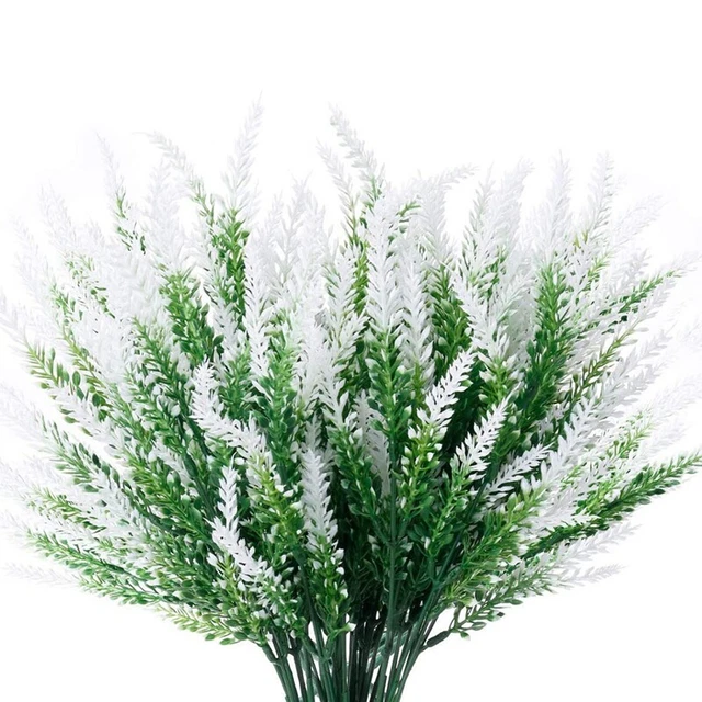 8 flores de lavanda para exterior, confirmación UV, Ke I2X2
