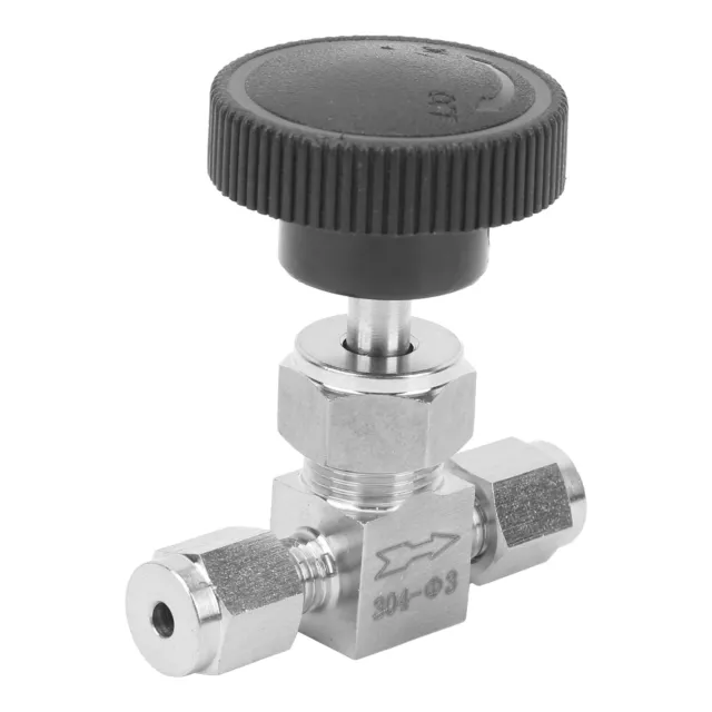 (U3)Gas Needle Valve 2Way Needle Control Valve Multipurpose High Pressure