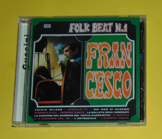 Francesco Guccini. Folk Beat N.1. Cd Digital Remaster Del 2007 Ancora Nuovo