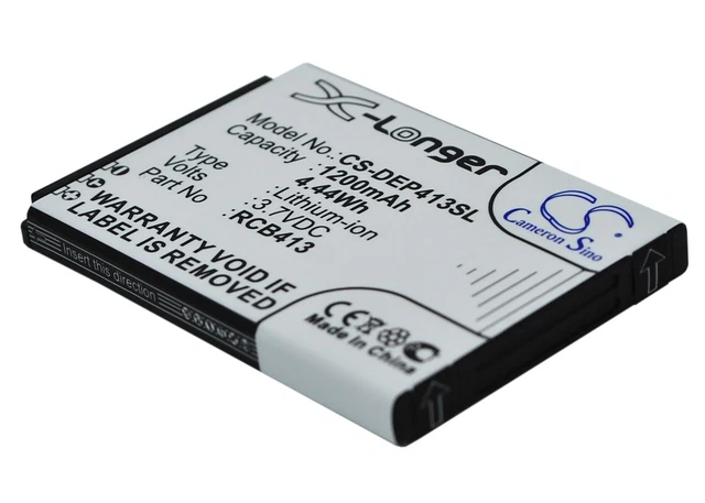 Rechargeable Battery For Doro RCB01P01,RCB413 Li-ion
