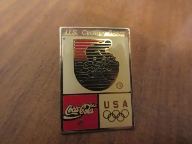 Coca-Cola Pin Radfahren Radsport USA Team Olympia CYCLING Olympics