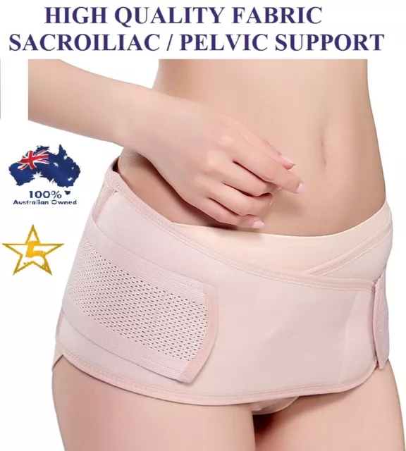 DELUXE Sacroiliac Pelvic Support Belt Post Natal Pregnancy Maternity Postnatal