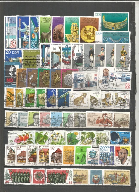 DDR  Jahrgang 1978   gestempelt  komplett