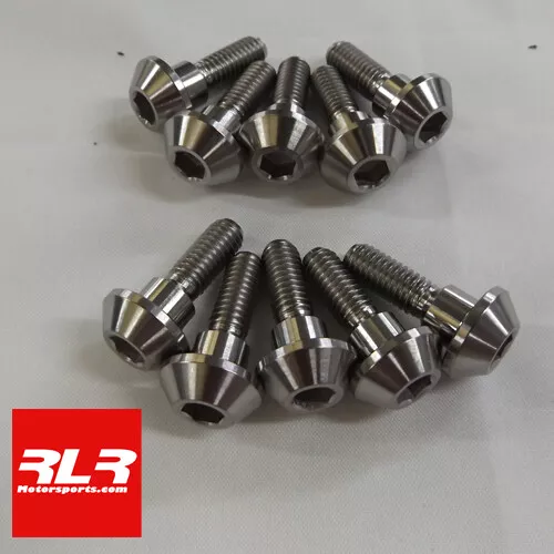 YAMAHA R6 1999-2002 Titanium disc bolt set - 12 titanium bolts 2