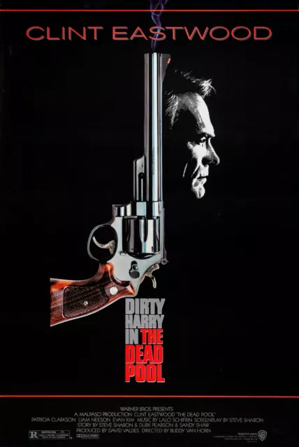 Clint Eastwood Dirty Harry In The Dead Pool Print Poster Wall Art Picture A4 +