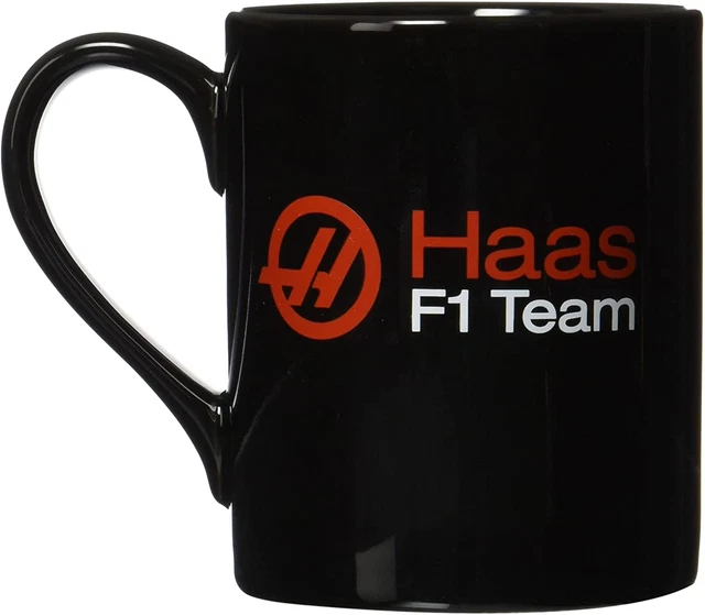 MUG Coffee Cup Formula Haas F1 Racing Souvenir in confezione regalo nera IT