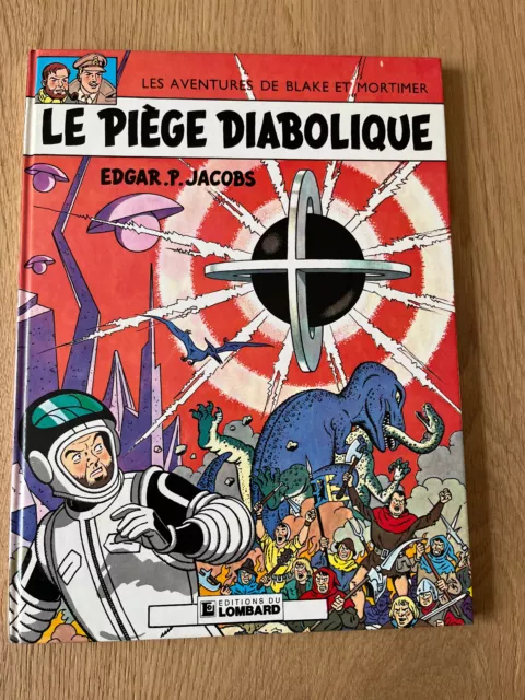 BLAKE ET MORTIMER 9	le piège diabolique Réédition 1982 LE LOMBARD TBE