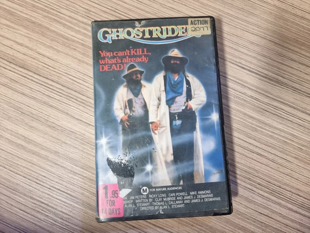 Ghost Rider Vhs GHOSTRIDERS VHS MOVIE Ex-Rental Big Box Fast Tracked Postage $10.50 ...