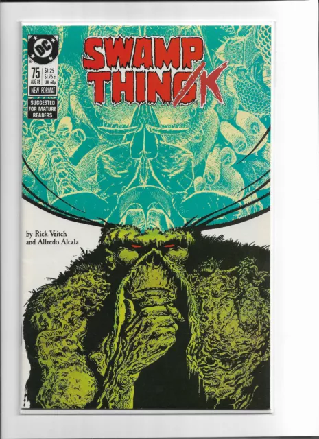 Swamp Thing│#75A│Vol2 1982│Dc│Back Issue│Veitch - Alcala