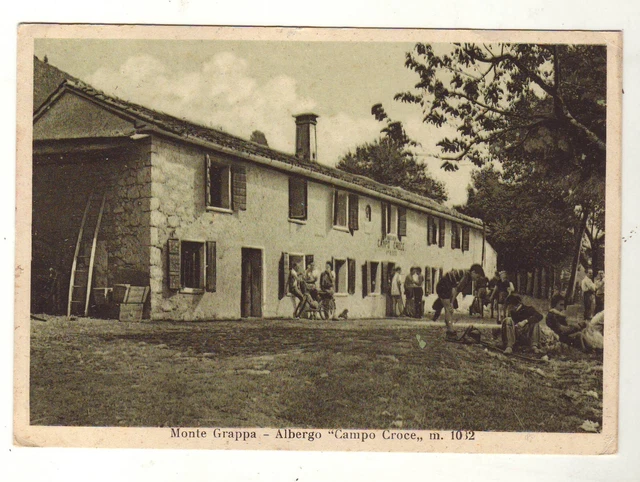 cartoline Monte Grappa(Treviso),albergo "Campo croce"