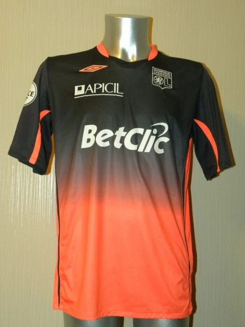 Maillot Olympique Lyonnais Vintage Domicile 2004-2005 – N°9 Elber – Taille XL – Umbro