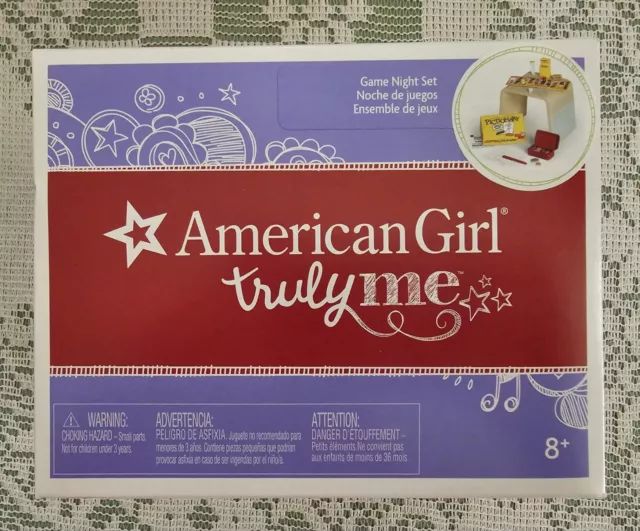 AMERICAN GIRL GAME Night Set For 18