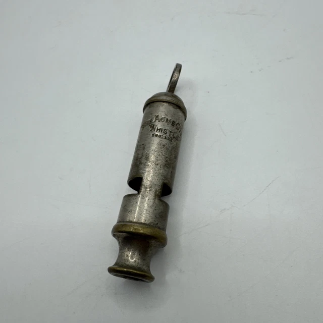 Sifflet Vintage The Acme City Whistle – Police / Scout, Fabriqué En Angleterre
