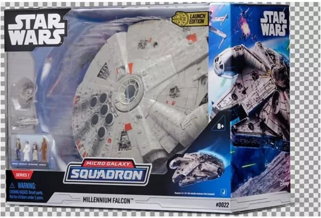 Star Wars Micro Galaxy Squadron Faucon Millenium - Jawazares (Neuf)