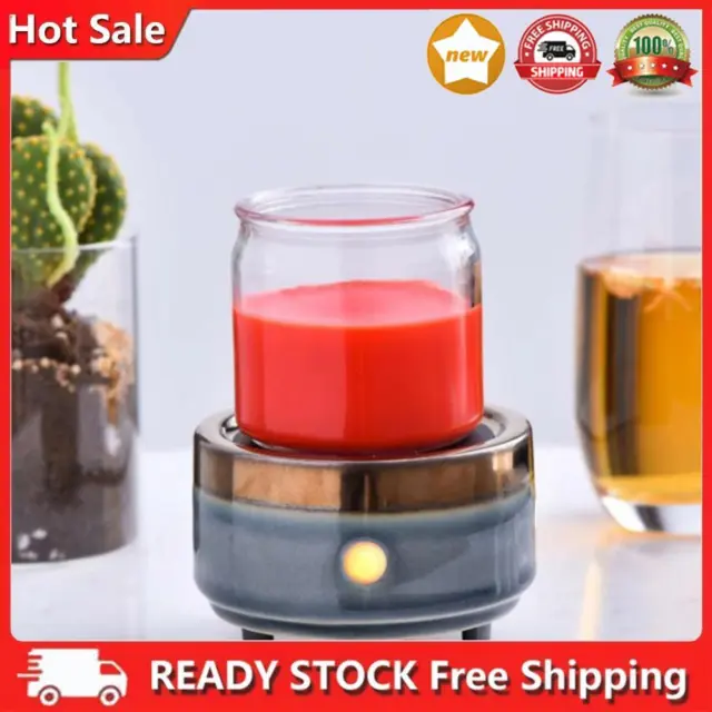 3 in 1 Electric Ceramic Fragrance Warmer Wax Melt Warmer for Home Bedroom Office