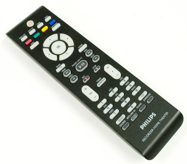 Télécommande D'origine Pour Home Cinéma Philips - Réf. 3143 028 50451, Occasion Avec Garantie 6 Mois