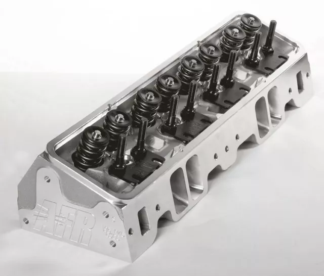 In Stock Afr Sbc 195cc Cnc Ported Aluminum Cylinder Heads 383 350 Chevy