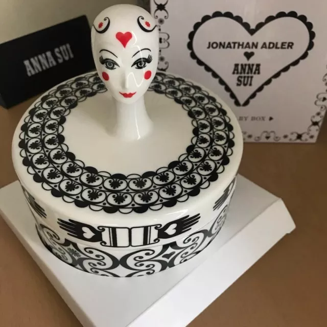 ANNA SUI Jonathan Adler Jewelry Box from Japan Difficult to obtain 202304M
