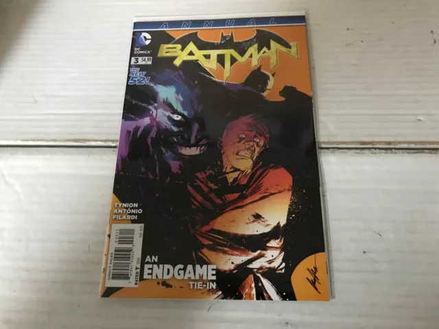 BATMAN (2011 New 52) Annual #3 DC Comics 1st Print Justice League Flash Superman