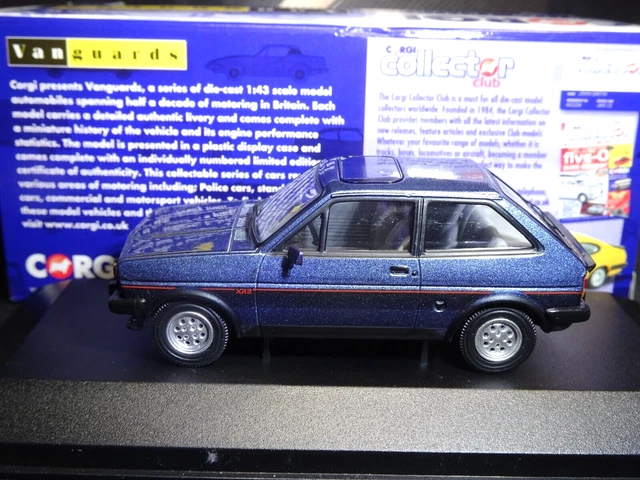 WOW ULTRA RARE 1/43 Corgi Vanguards Ford Fiesta Mk1 Xr2 Caspian