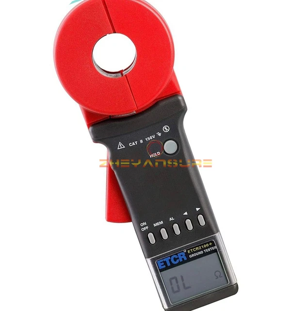 1 pz nuovo ETCR2100 + morsetto digitale tester resistenza terrestre a terra