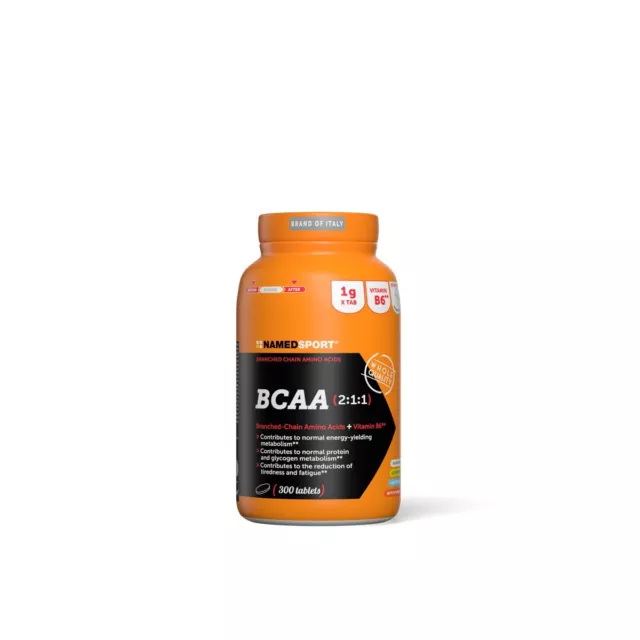 Named Sport, Bcaa 2:1:1, 300 cpr. Aminoacidi ramificati