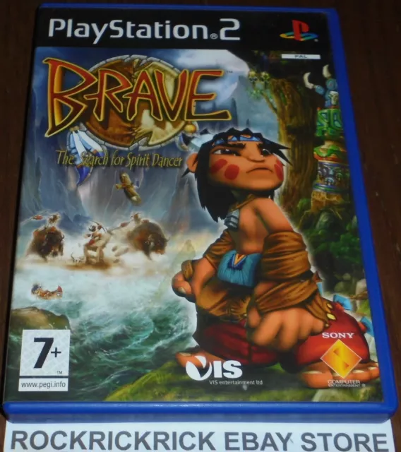 BRAVE: THE SEARCH For Spirit Dancer - PS2 - PAL - Complete With