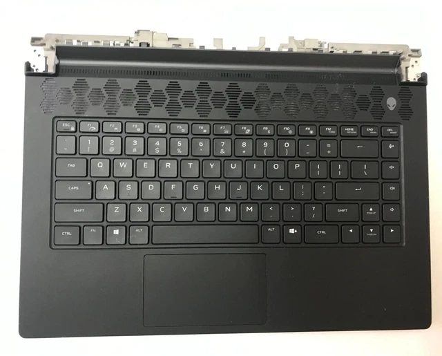 DELL ALIENWARE M15 R5 R6 R7 Palmrest US Backlit Keyboard Touchpad P/N ...