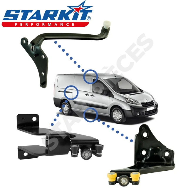 Rullo Porta Scorrevole Centro Destro Per Fiat Scudo 2016-2023: Ricambio Con Nr. OE 9808074880