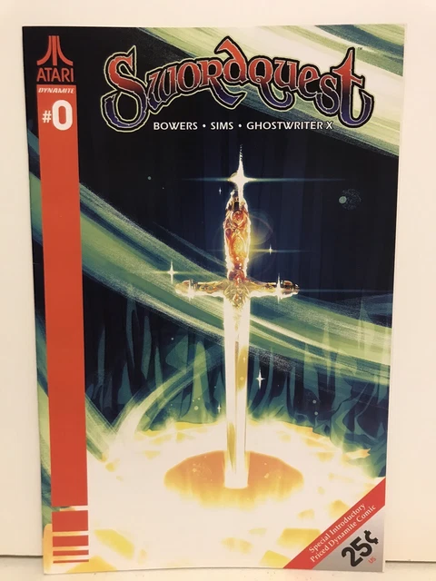 Swordquest Issue 0 - Atari Game - Dynamite Comics Cover A