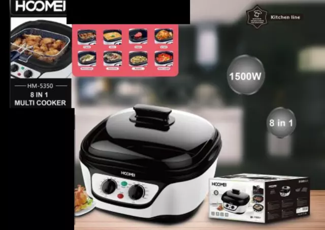 Robot Cucina Elettrico  8 In 1 Cottura Multifunzione  8 Programmi Cottura 2