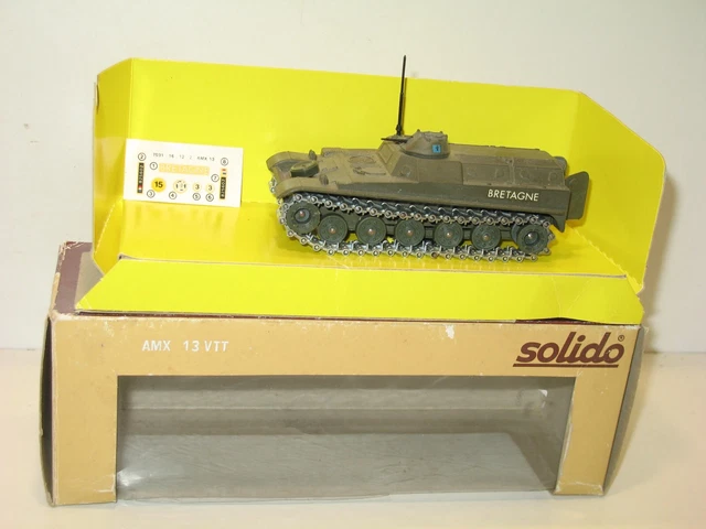 Soldo Référence 227 Char AMX 13T (VTT) Véhcule Transport de Troupe
