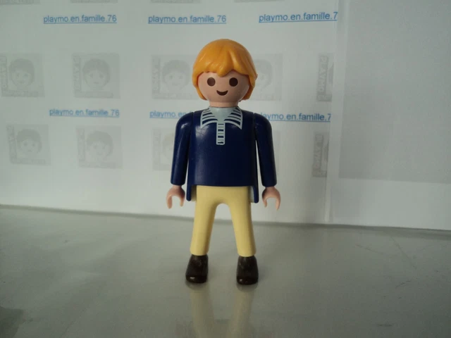 PLAYMOBIL 5400 FIGURINE homme victorien vendeur tricycle BOUQUET DE