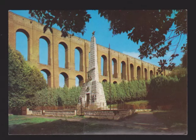 Caserta Ponti Valle Di Maddaloni Cartolina Monumento Caduti Garibaldini Fg Vg