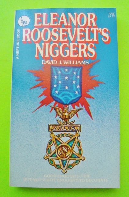 rare ELEANOR ROOSEVELT + AFRICAN AMERICAN WW II 761st TANK BATTALION by Williams