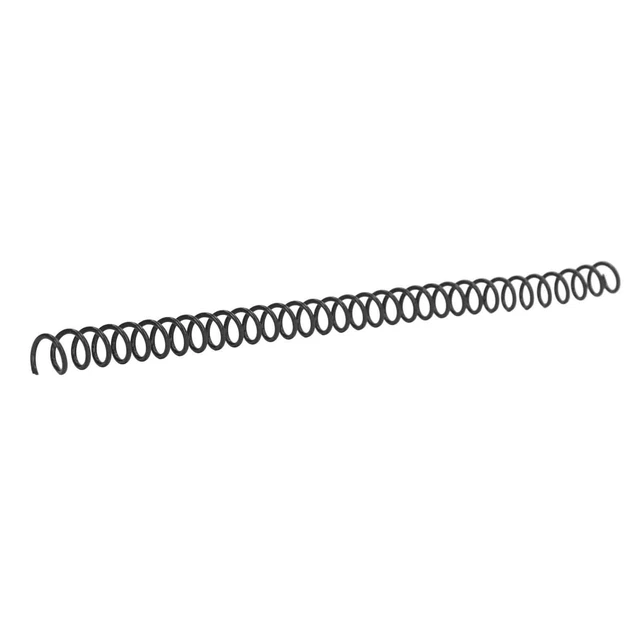 (Black)Plastic Spiral Binding Spine Spiral Binding Coil ABS 30 Holes Long Life